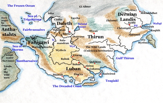 Map of the Known World