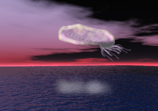 Dead tot'lawan over the water