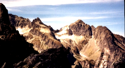 High up in the White Mountains