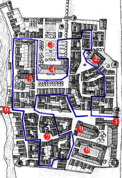 Walk-Through map of Ciniz